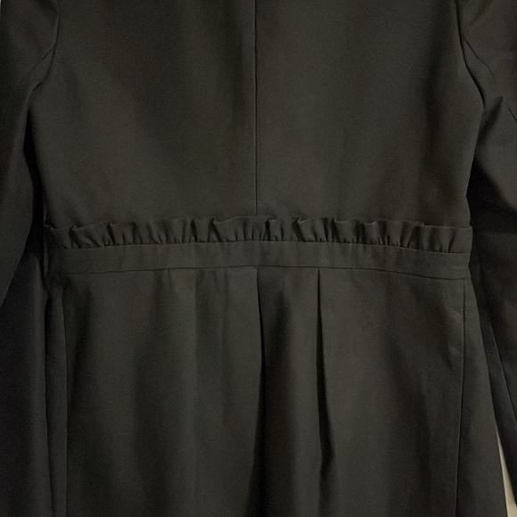 J Crew Black Cotton Jacket / Coat - Size 4 - Great for Fall - Picture 7 of 8